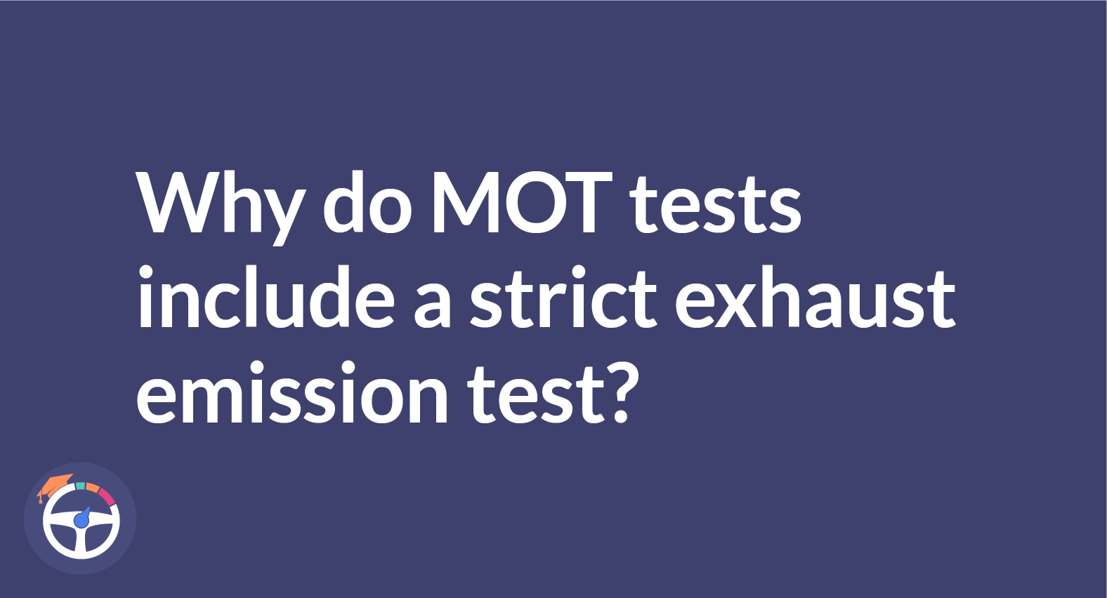 Exhaust emission test