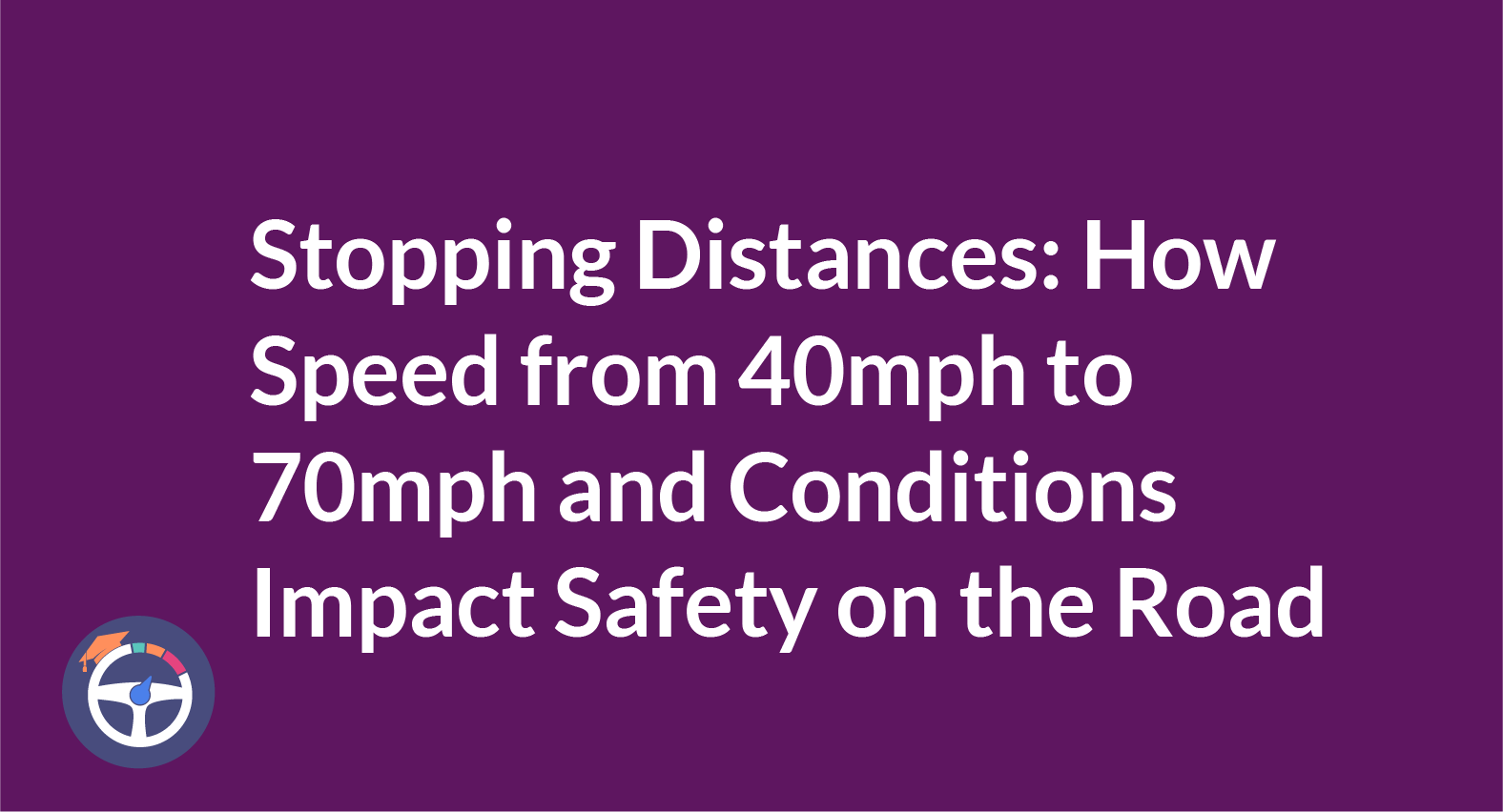 Motorcycle braking distance