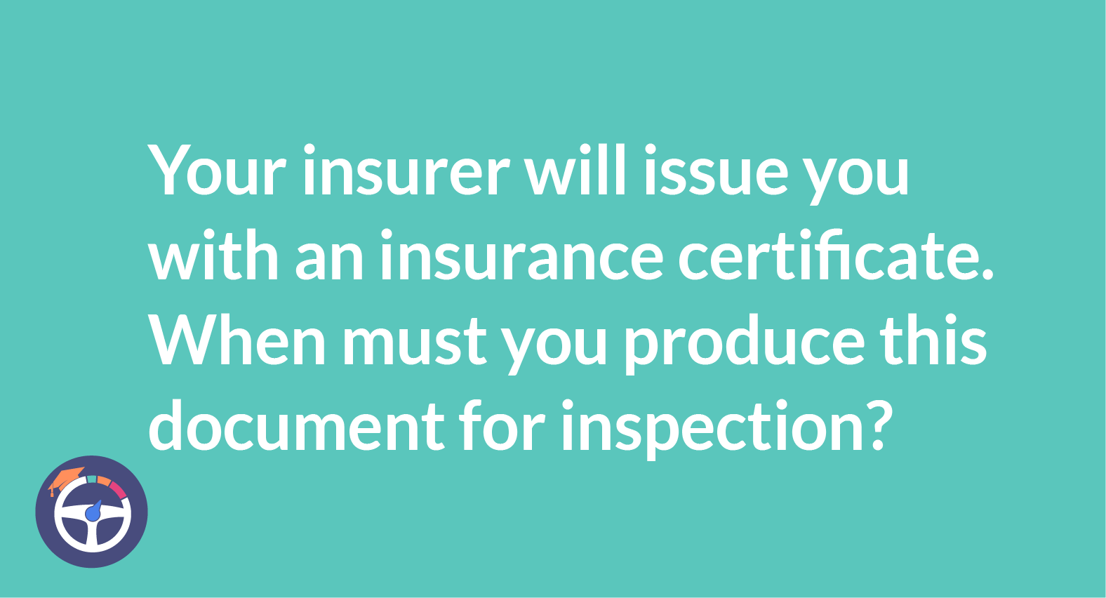 Insurance Certificate