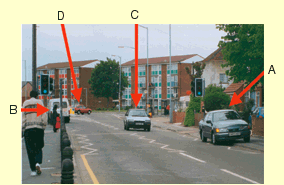 Which road user has caused a hazard? - Which road user has caused a hazard?