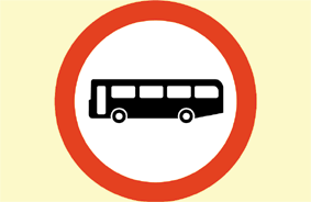 You're driving an articulated lorry. What should you do when you see this sign? - You're driving an articulated lorry. What should you do when you see this sign?