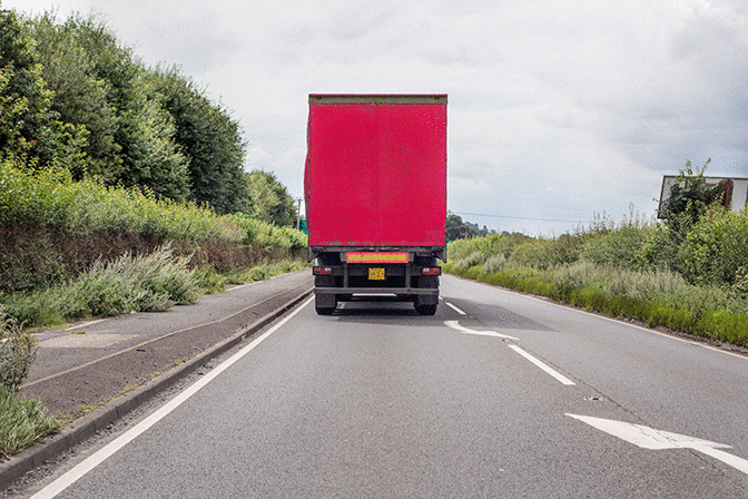 What will happen if you follow this vehicle too closely? - What will happen if you follow this vehicle too closely?